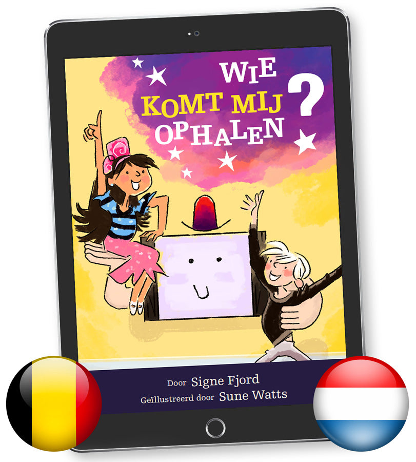 Wie komt mij ophalen? (ebook) this is the Dutch version of Who Is Picking Me Up?